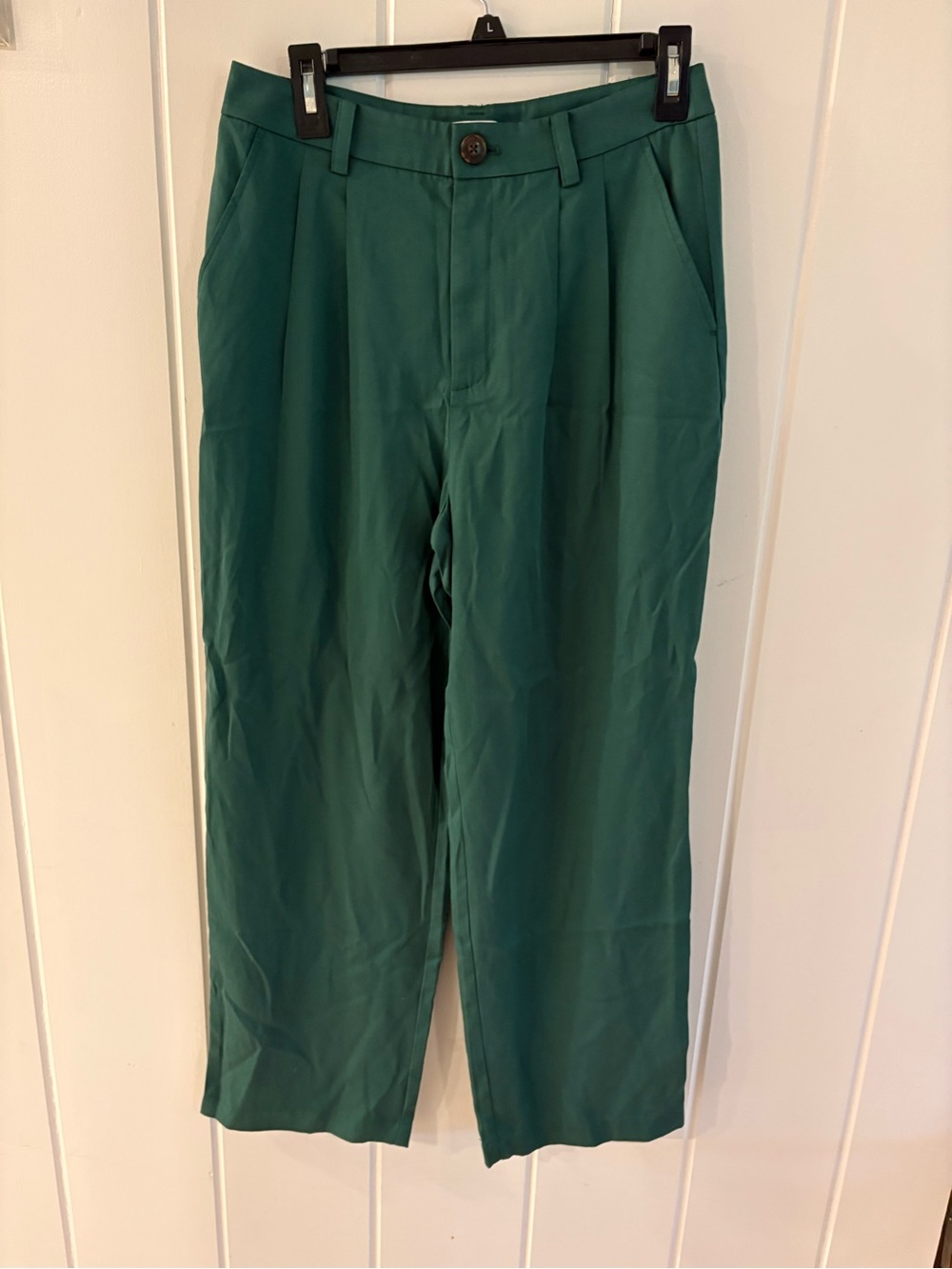 LOFT Emerald Wide-Leg Trousers